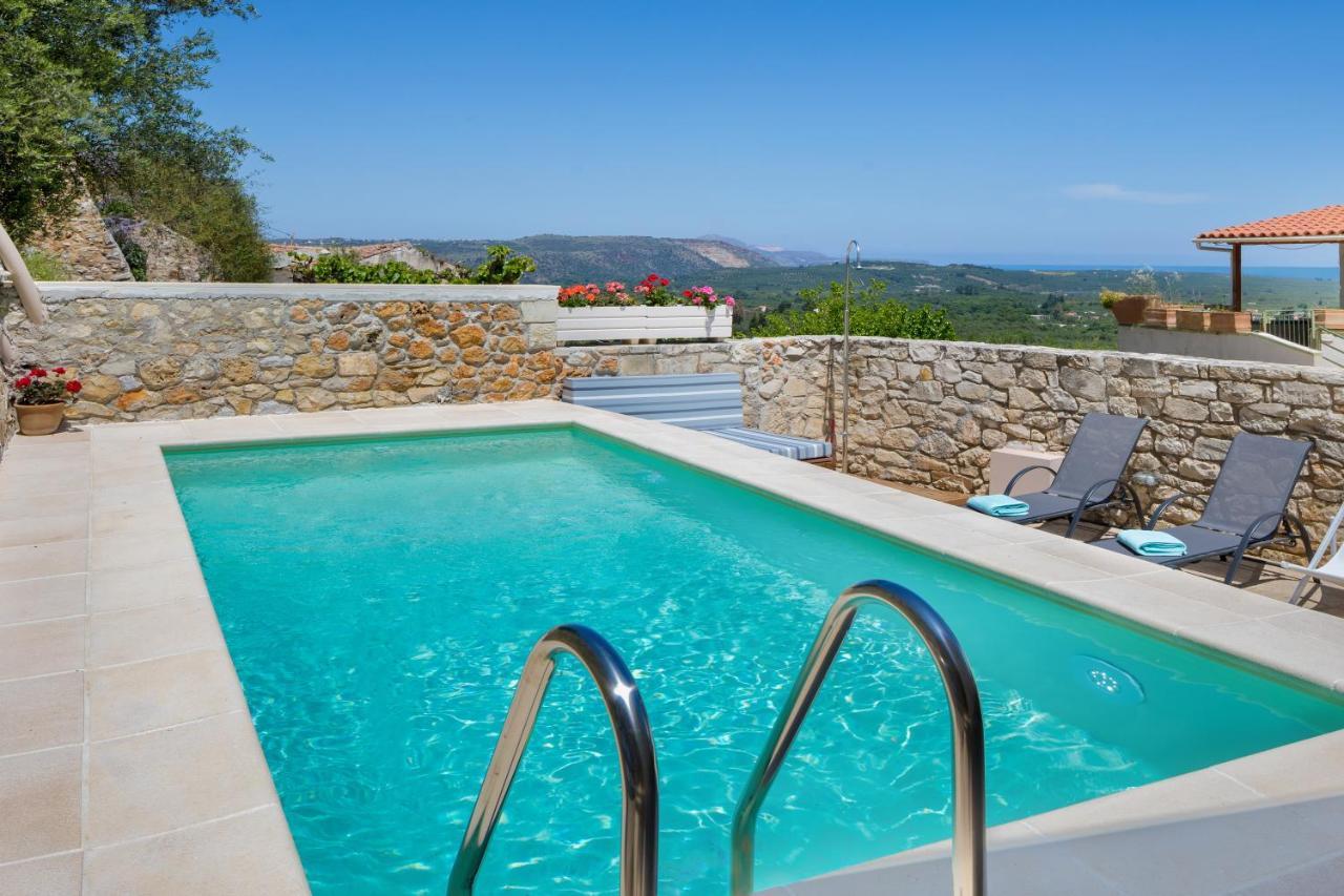 Olga'S Filoxenia - Villa Aladanos-Private Pool And Heated Jacuzzi Makhairoí Exterior photo