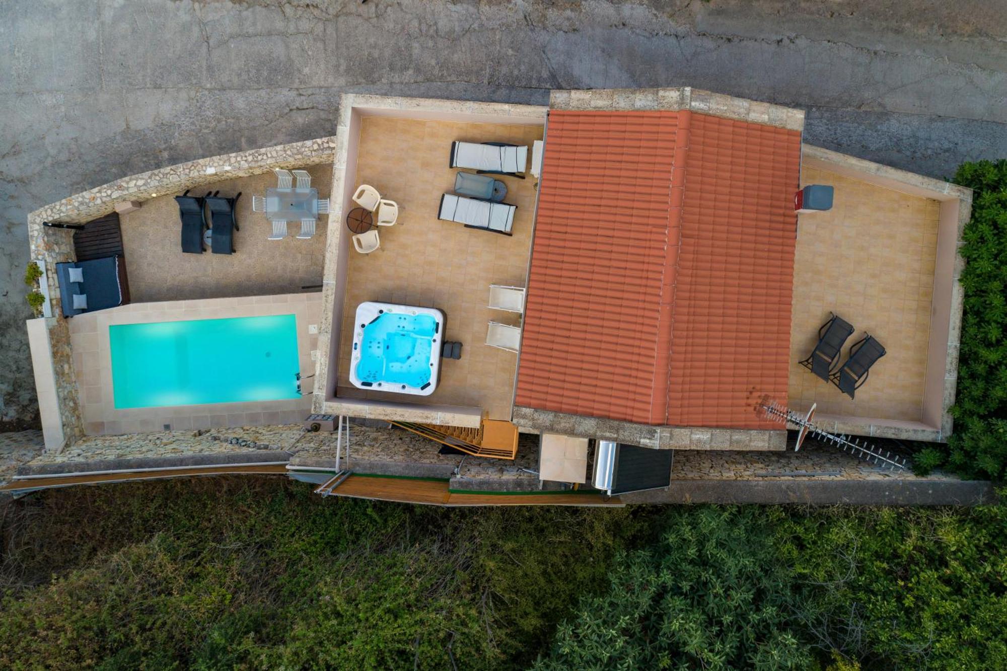Olga'S Filoxenia - Villa Aladanos-Private Pool And Heated Jacuzzi Makhairoí Exterior photo